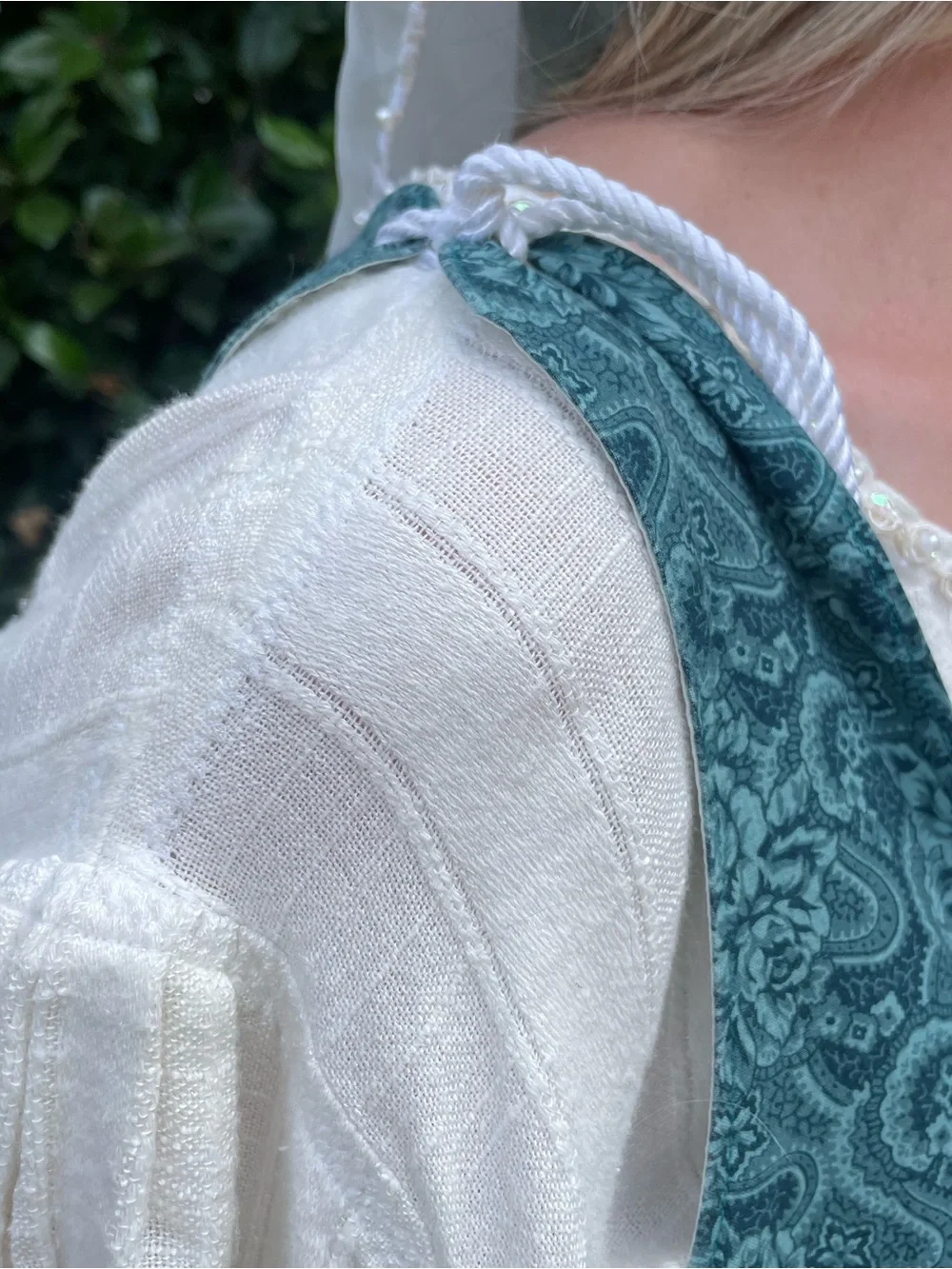 Women’s Renaissance Dress - Teal with matching hat